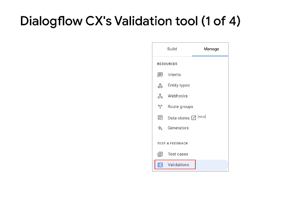 DialogflowCX validation tool