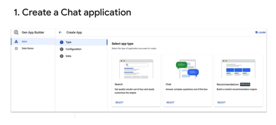 Chat Aplication in DialogflowCX